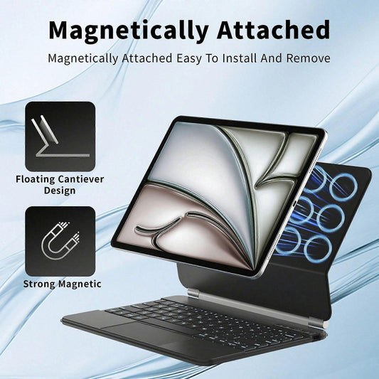 My Store 5 Hoco GM33 magnetic keyboard case with attached keypad, black protective cover for tablets or smartphones
