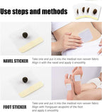 Herbal weight loss patches by My Store 5, detox slimming patches for belly fat and body shaping on a white background.