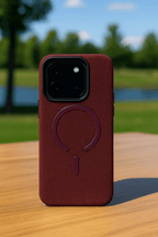 My Store 5 MagSafe-compatible shockproof textured iPhone case for iPhone 13 to 17 Pro Max, featuring durable protection and grip.